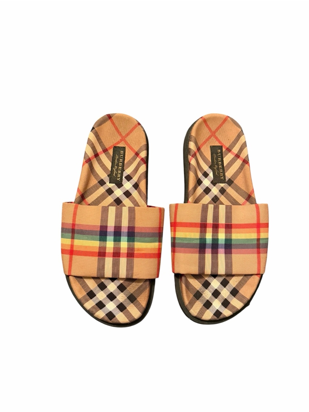 Burberry sandals slides size 7 - Picture 2 of 4